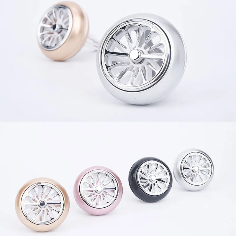 1pc Car Air Freshener Perfume Mini Fan Cute Auto Air Vent Clip Outlet fragrance smell force InteriorAuto Accessory Car-styling
