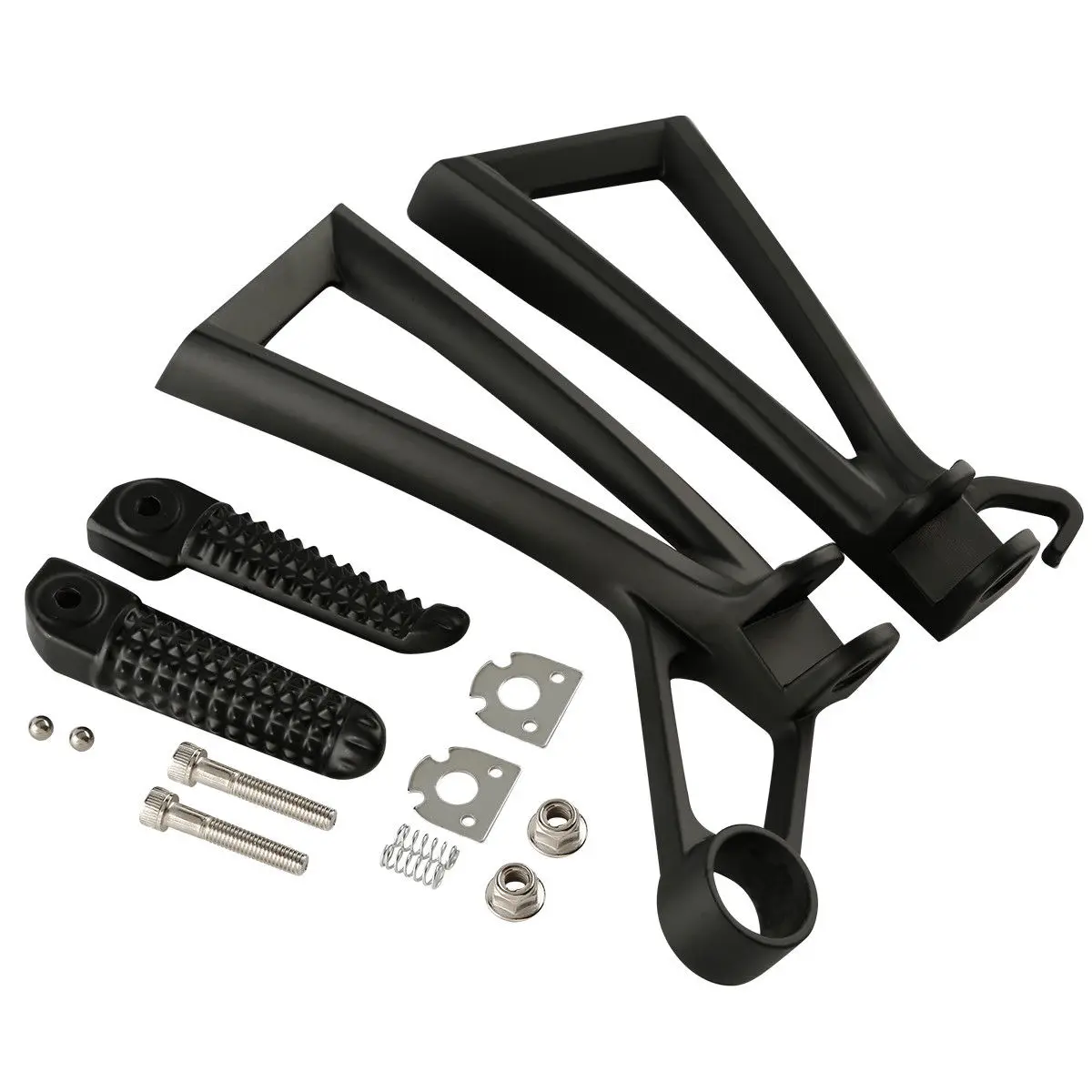 Мотоцикл Задняя Подножка для ног скобы для Yamaha YZF R6 2003-2005 2004 R6S 2006-2009 2007 2008