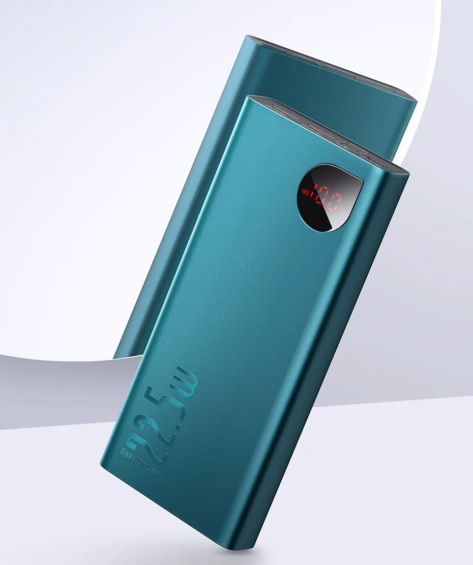 Baseus 20000 мАч Внешний аккумулятор быстрая зарядка 4,0 3,0 USB C портативное Внешнее зарядное устройство PD Быстрая зарядка внешний аккумулятор для iPhone 11