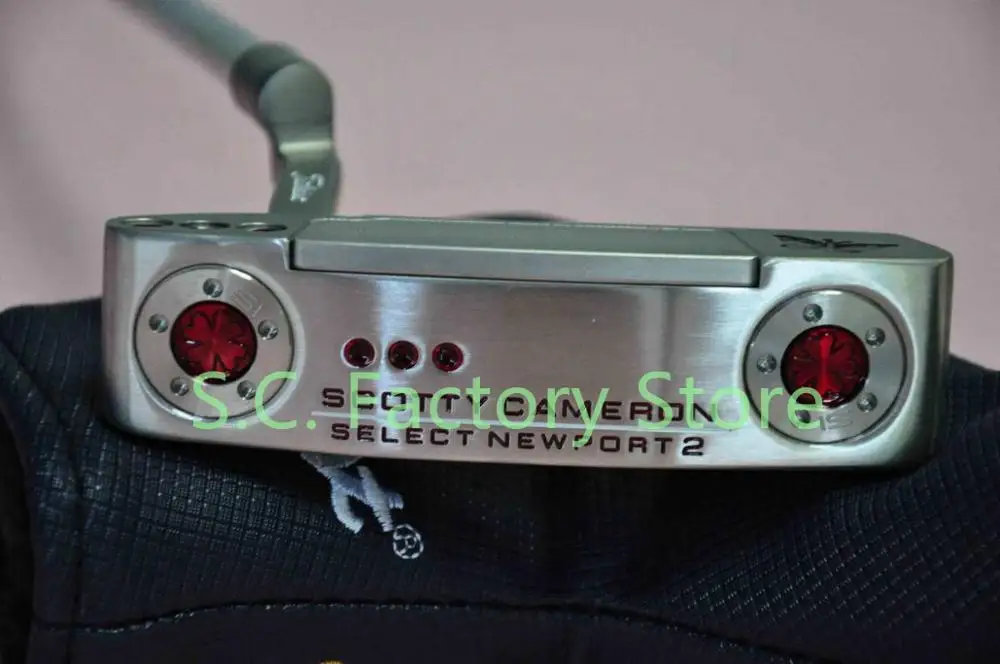 По DHL. Клюшка для гольфа для левой руки NewPort2 SquareBack выберите happy dog Putter NewPort 2 CNC technology - Цвет: 05