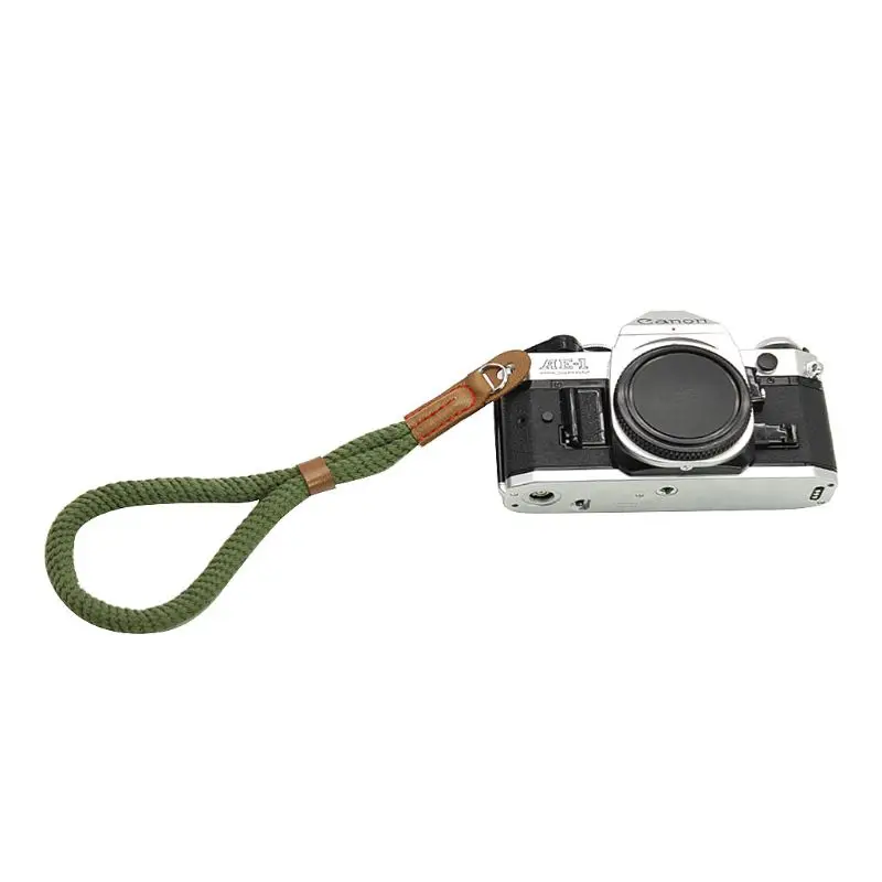 Модный мягкий хлопковый ремешок на запястье для камеры Leica Canon Nikon sony SLR Аксессуары для камеры T3LB