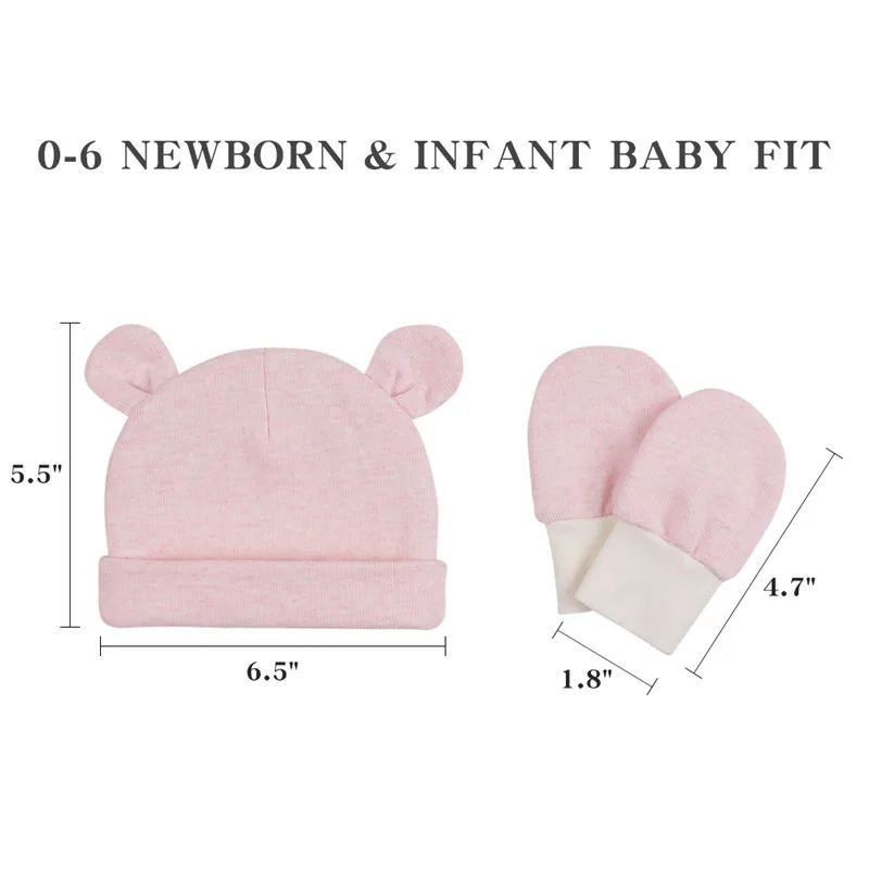 Милая шапочка для новорожденных; хлопковая однотонная шапка для новорожденных мальчиков; шапка с медвежьими ушками и кроличьими ушками для маленьких девочек; шапочка для новорожденных; сезон весна-лето