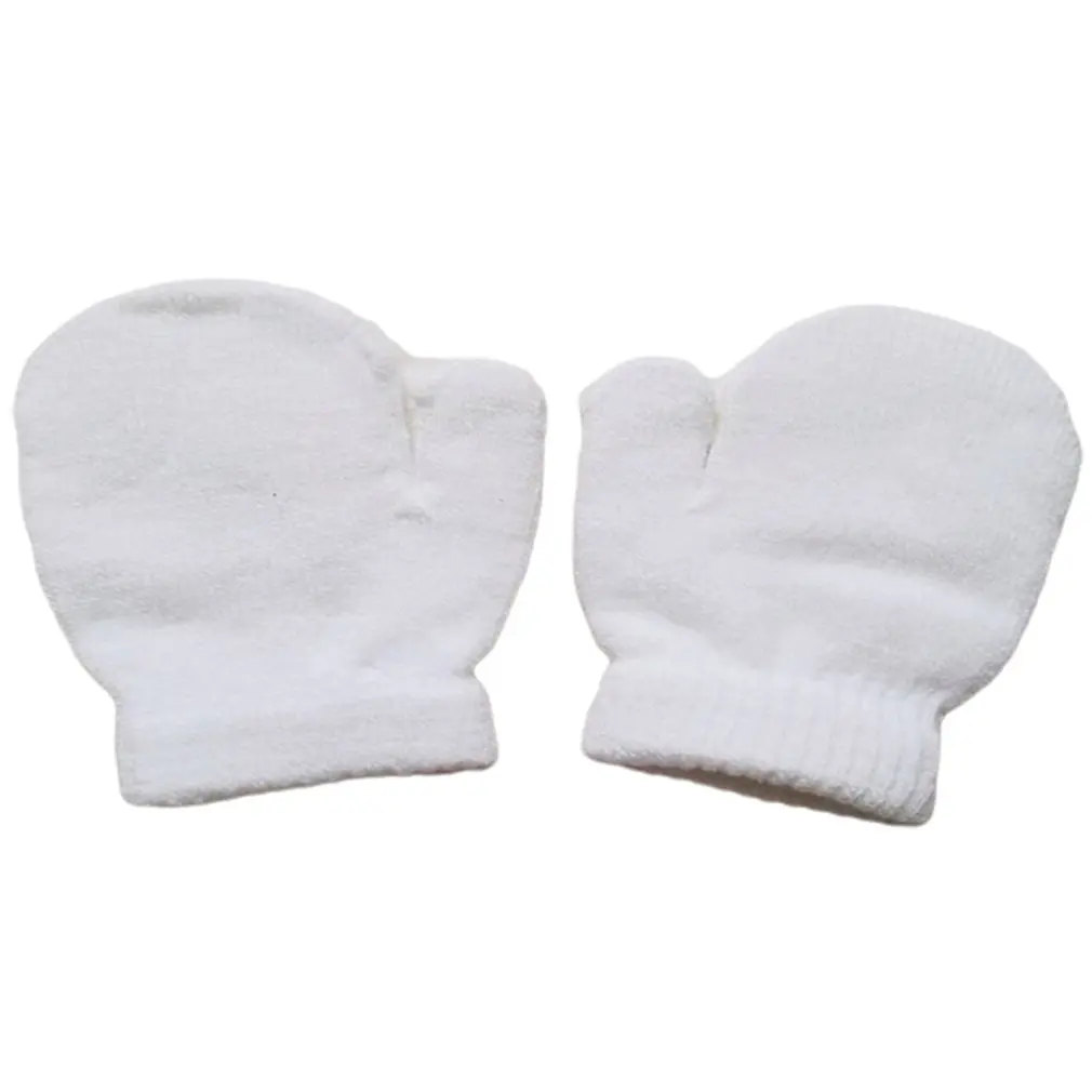 

Children Winter Warms Gloves Newborns Girl Boys Toddler Knitted Gloves Mittens Gloves Boys Girl Solid Winter Kids Warms Gloves