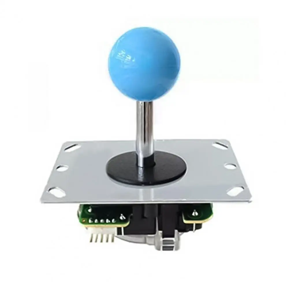Arcade Joystick Game Joystick Gaming Controller Sensitive Lightweight Joystick DIY High Response Non-delayed Arcade Game Fighting Stick Controller with Ball for Game Console