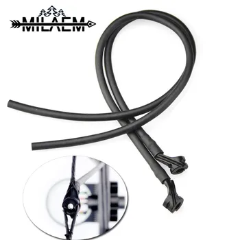 

10 Pieces Archery Peep Sight 4.5 mm Peephole Silicon Tube For Compound Bow Aiming Shooting Bow And Arrow Accessories