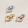 Clasps For Jewelry Making Fastening Accessories 925 silver plating Cubic Zirconia Clasps For DIY Pearls Necklace Bracelet Clasp ► Photo 3/3