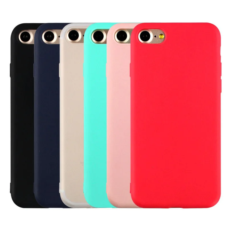 Силиконовый матовый чехол из ТПУ для iPhone 11 Pro Max мягкий накладка 11X6 6s 7 Plus 8 Защитные