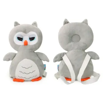 

Baby Cute Owl Head Cartoon Safety Pad Cushion For Baby Walkers Protective Prevent Shatter-resistant Pillow Head Injured