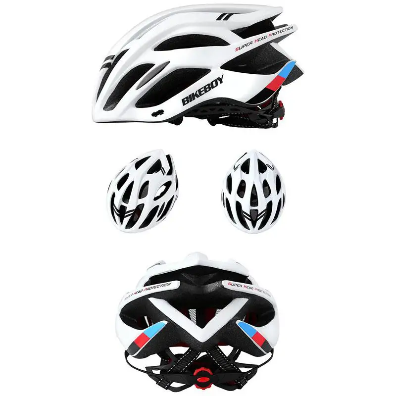 BIKEBOY Cycling Helmet Piece Molding High Strength Breathable Head Protection Mountaineering Bike Helmet Casco Bicicleta Hombre
