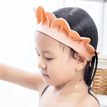 

Safe Ear Protection Shower Waterproof Eye Hair Wash Hat Guard Hair Baby Bath Hat Shampoo Cap Head Cover Bath Visor Hat