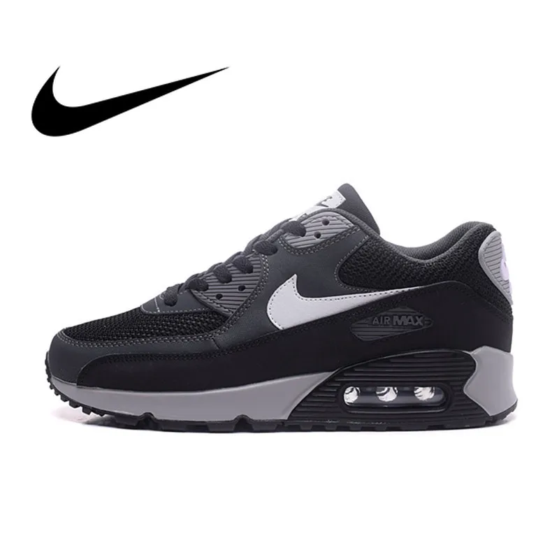 Оригинальный аутентичный бренд Nike Air Max 90 Essential мужские Беговая спортивная обувь уличные дышащие кроссовки на шнуровке 537384-090