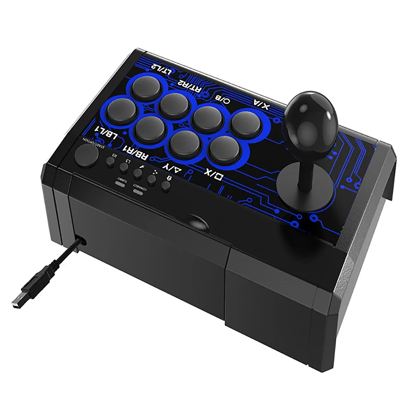

For Switch/PS4/PS3/XBOXone/XBOX360/PC/Android/TV USB Wired Fighting Joystick Game Controller