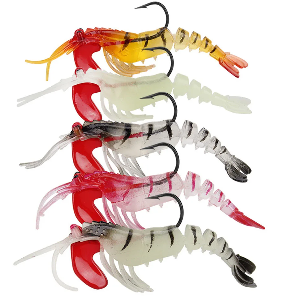  9cm 13g Carp Fishing Lure Accessories isca Artificial Bait Wobblers Jig Head Shrimp Swim baits Segm