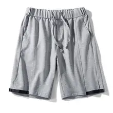 

80% Hot Sales!! Summer Men Shorts Mid Rise Drawstring Solid Color Pockets Loose Short Pants for Sports