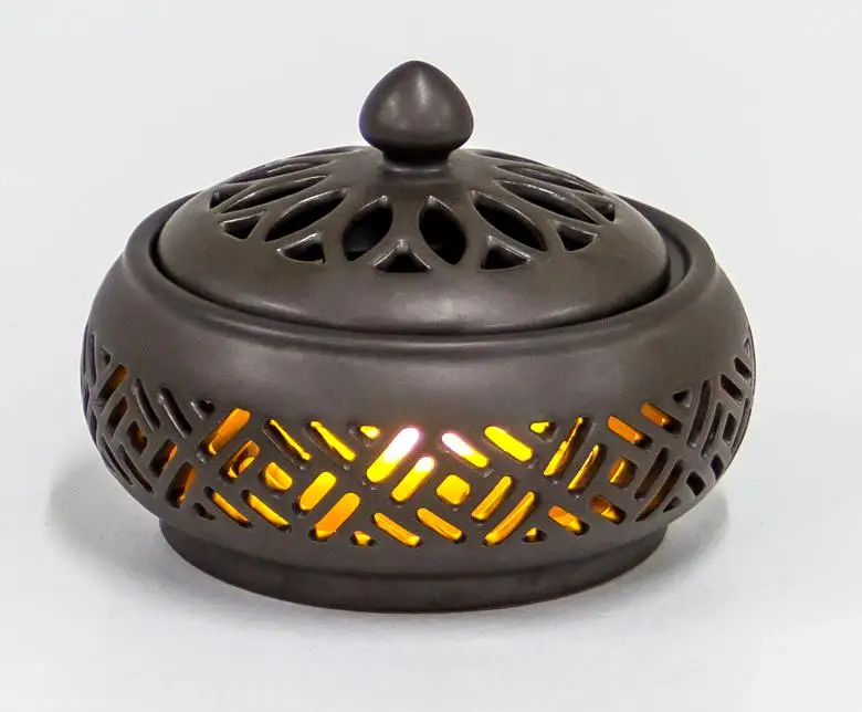 incense burner Ночник ладан горелка Керамическая Печь для ароматерапии винтажная Ароматерапия Крытый чай церемония подарки - Цвет: incense burner