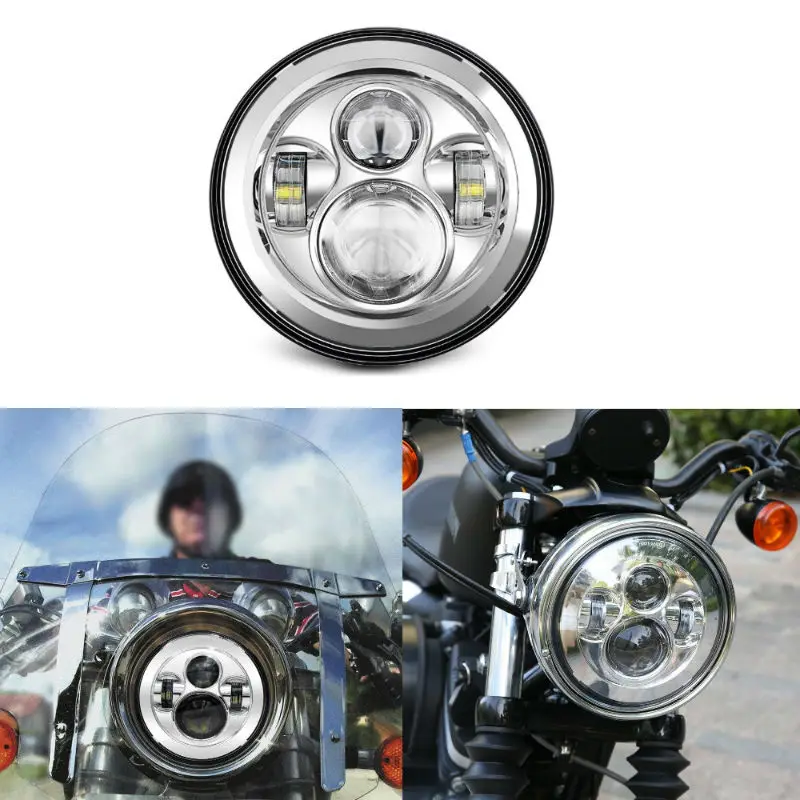 7inch led headlight chrome8001