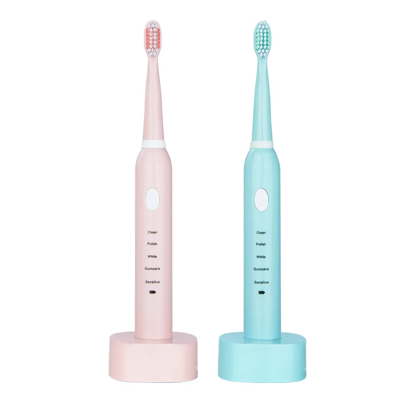 Electric Toothbrush Sonic Wave Rechargeable Top Quality Toothbrush Head Replaceable Whitening Tooth brush10 Brush Head Electric Toothbrush Sonic Wave Rechargeable Top Quality Toothbrush Head Replaceable Whitening Tooth brush10 Brush Head