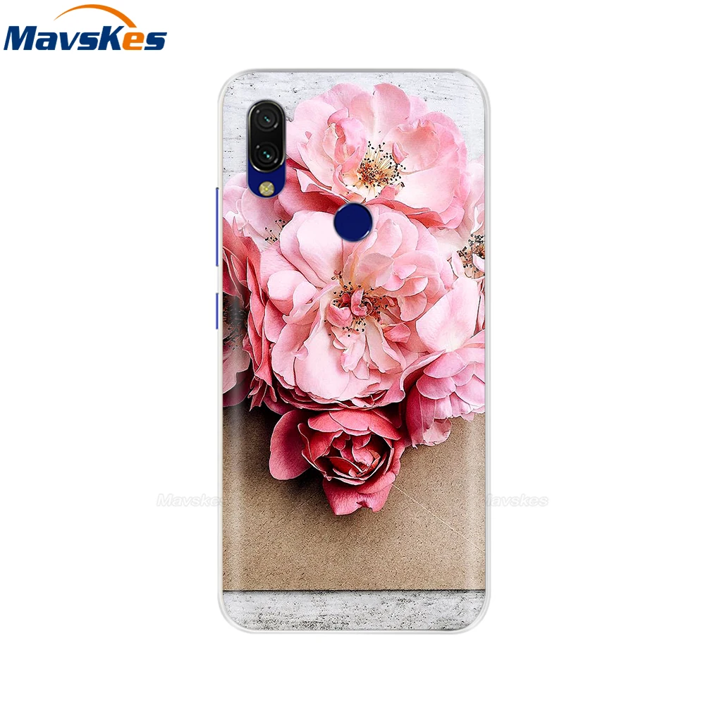 28 Мягкий силиконовый чехол для Xiaomi Redmi 7A 7 A, чехол с рисунком из ТПУ, задняя крышка для телефона, чехол для Xiaomi Redmi 7 7A, бампер Couqe - Цвет: 28