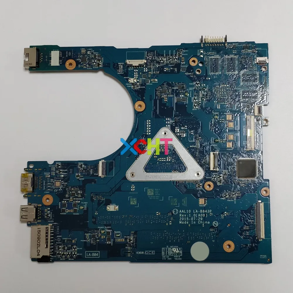 Для Dell Inspiron 17 5758 CN-0XCFXD 0xcfxd xcfxd AAL10 LA-B843P w I5-5250U материнская плата с процессором для ноутбука Материнская плата Рабочая