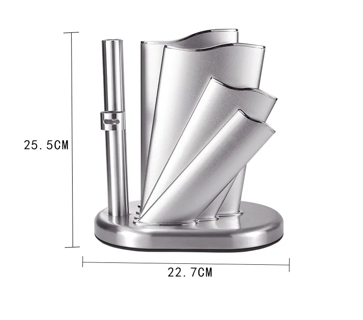 Новинка, подставка для ножей, держатель для кухонных ножей из нержавеющей стали, держатель для кухонных ножей, блок, высококачественные кухонные аксессуары