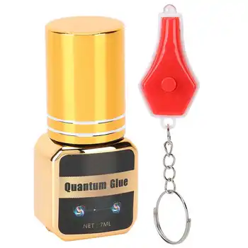 

7ml Eyelashes Extension Grafting Glue Long Lasting Fast Drying Glue with Light Sensor Eyelash Adhesive Thin Glue