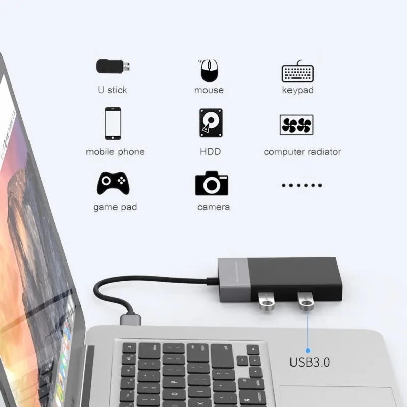 Поддержка мульти SD кард-ридер USB 3,0 CF карта памяти адаптер концентратор чтения карт одновременно для SD/TF/CF/XQD
