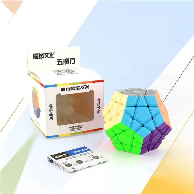 Странная форма Megaminx Волшебные кубики без наклеек Скорость Профессиональный 12 Сторон головоломка Cubo Magico Развивающие игрушки для детей