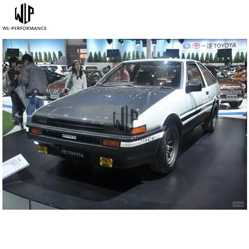 Corolla AE 86 карбоновая Задняя Крышка багажника капоты автомобильный комплект кузова