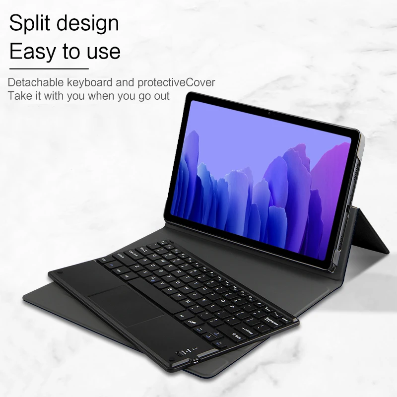 Keyboard Case For Samsung Galaxy Tab A7 10.4" Smt500 Smt505