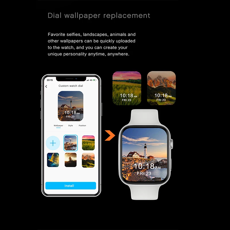 Original iwo FK88 Smart Watch Men Bluetooth Call 1.78 Inch Health Monitor Women smartwatch Fitness bracelet PK FK78 W26 W46 FK99