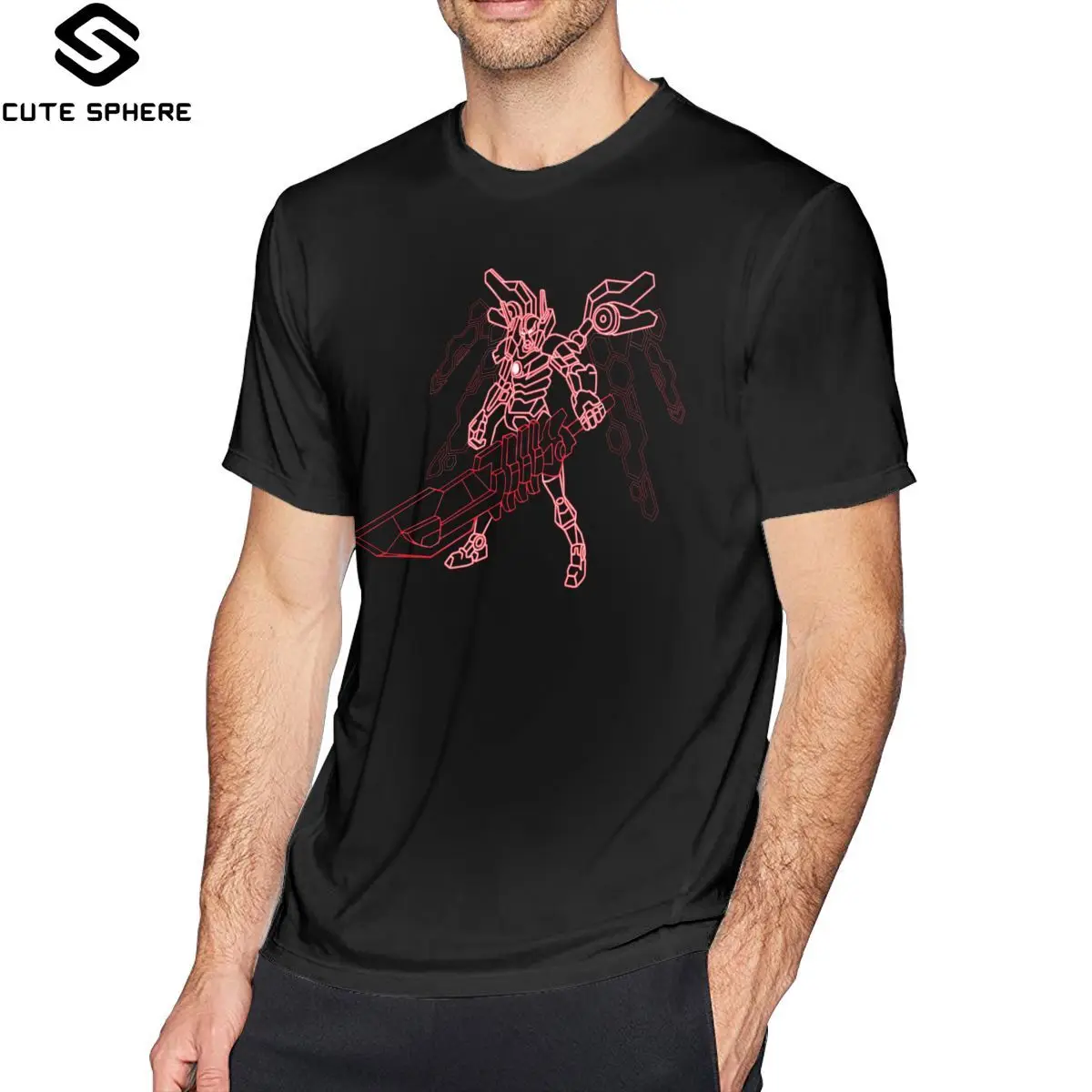 

Aatrox T Shirt Robo Aatrox T-Shirt Short-Sleeve Cute Tee Shirt Printed Summer 100 Percent Cotton Men Tshirt