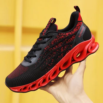 

2020 New Luxury Training Shoes Mens Black Outdoor Sports Shoes Men Breathable Gym Sneakers For Mens Summer Male Running Shoe