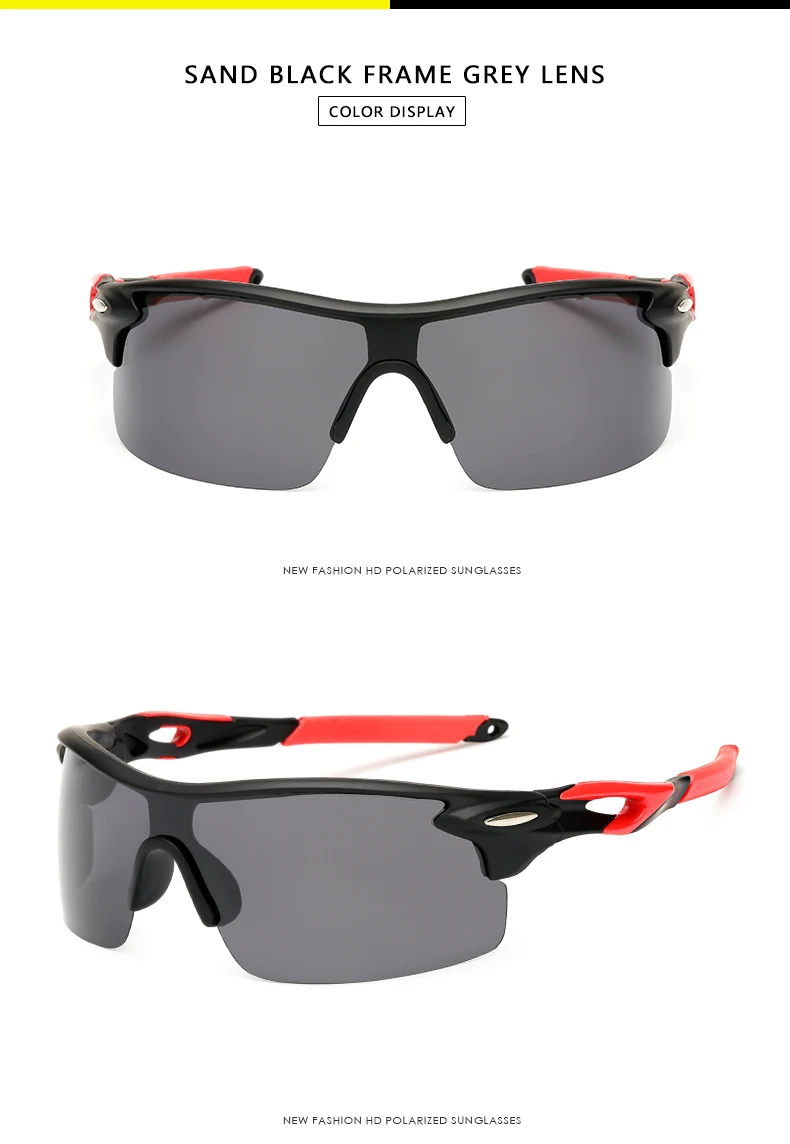 grey lens WarBLade BWarBLade брендовые дизайнерские классические поляризационные солнцезащитные очки для мужчин для вождения половина рамки спортивные солнцезащитные очки для мужчин очки мужские - Цвет линз: grey lens