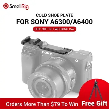 

SmallRig A6100 Camera Rig Cold Shoe Mount Relocation Plate for Sony A6300 / A6400 Camera For Microphone Monitor DIY Options 2317