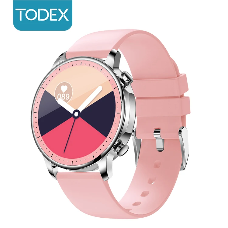 

TODEX V23 Women Smart Watch Full Touch Fitness Tracker IP67 Waterproof Blood Pressure Smart Clock Men Smartwatch