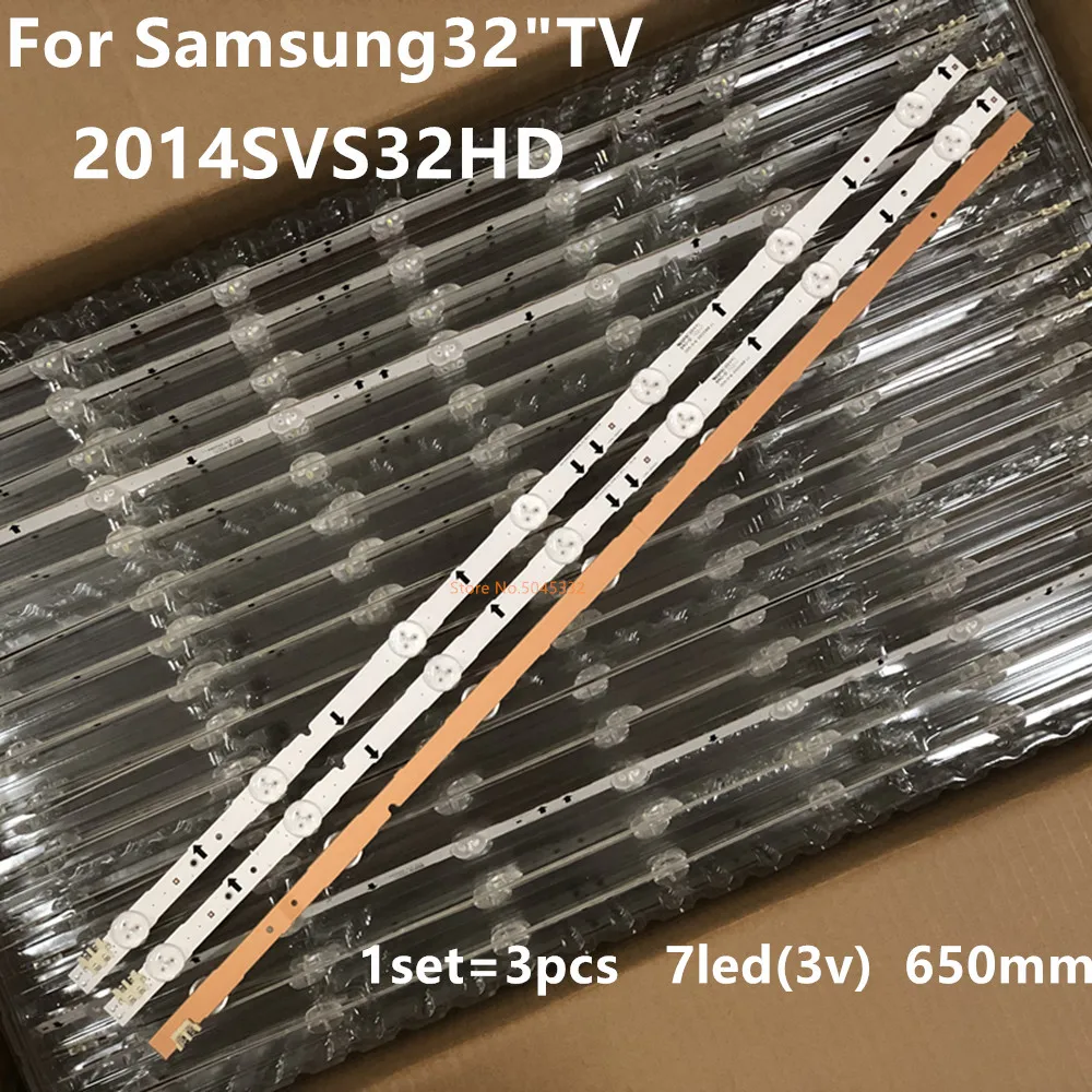 20 PCS/lot LED backlight Strip for UE32H5000 UE32H5500 UE32J5500 D4GE ...