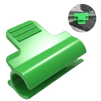 

4*3*3cm Greenhouse Clamp Film Row Cover Netting Tunnel Hoop Clips For 11mm Plant Stakes