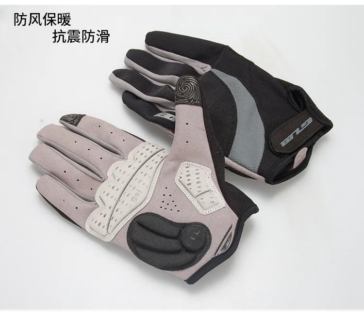 

Gub S028 Cycling Gloves Mountain Road Bike Autumn And Winter Cold Season Thin Design Cold Full Finger Gloves