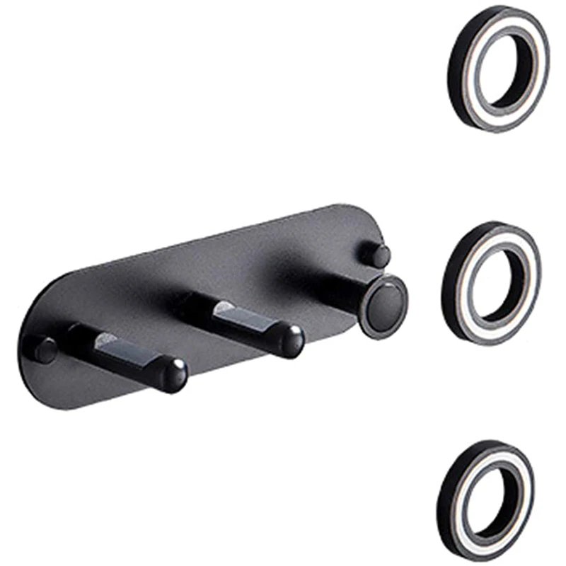 

Wall Mount Hair Dryer Holder, Self Adhesive Magnet Stand Holder Storage Rack Organizer for Dyson Supersonic Hair Blow Dryer, Pow