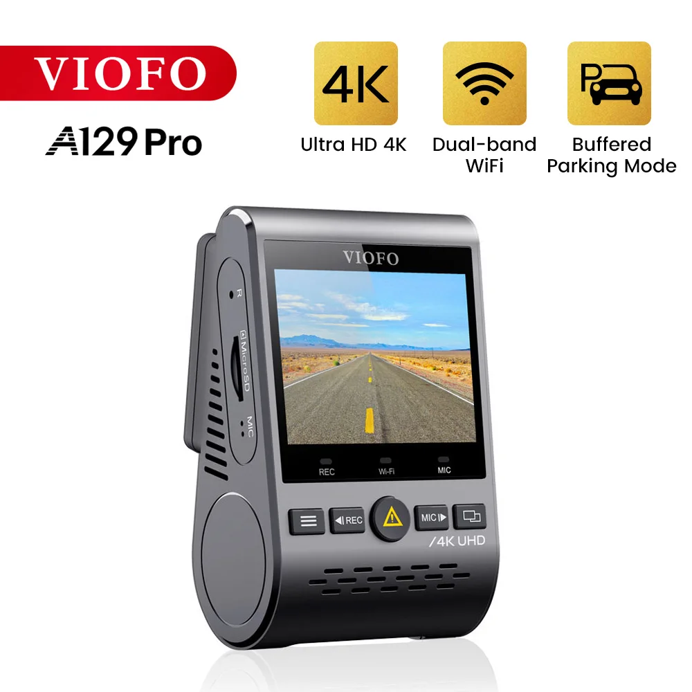 US $178.12 4k Dash Cam Viofo A129 Pro Dvr Ultra Hd 4k Car