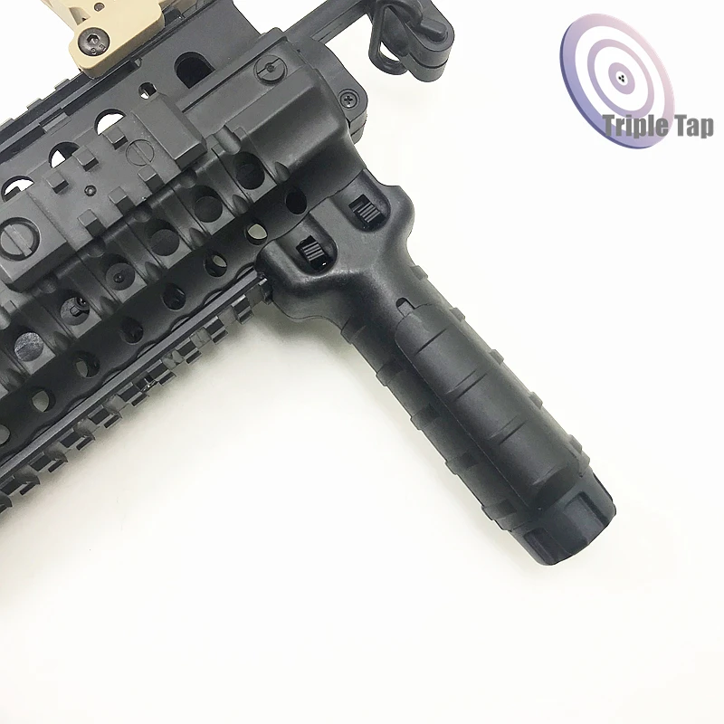 TD тактический Пейнтбол Передняя рукоятка для AR15 M4 полимерный вертикальная 20 мм