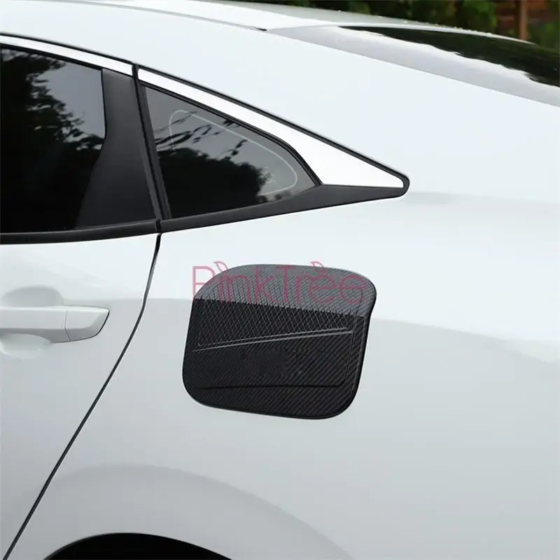 

For Honda Civic 2016 2017 2018 Chrome Gas Fuel Tank Cover ABS Car Styling Accessories Decoration