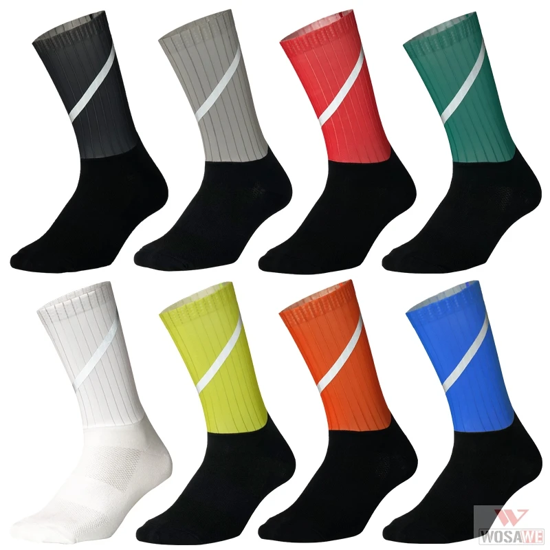 

WOSAWE Professional Sports Socks Unisex Non-slip Durable for Outdoor Cycling Basketball Running Winter Hiking Basket Tennis