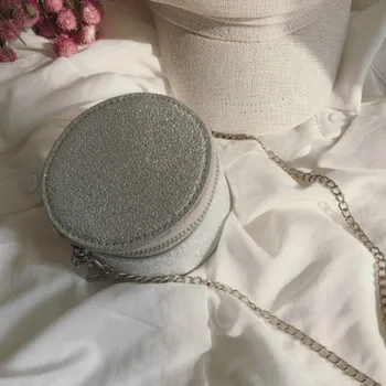 

Women Cylinder Mini Cute PU Leather Crossbody Bags 2020 Round Square Messenger Shoulder Bag Ladies Phone Purses and Handbags