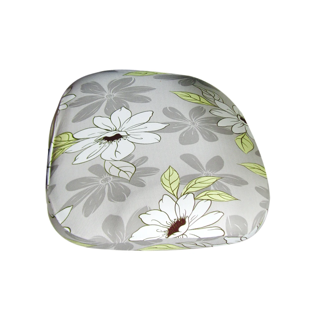 Antifouling Round Square Chair Seat Cover Dining Wedding Party Event Chair Slipcover, Fits Most Standard Chair