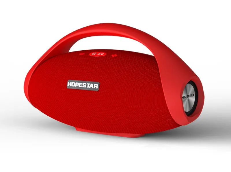 Красный YILNESYE-H31Portable bluetooth динамик беспроводной Открытый Водонепроницаемый IPX6 мини колонки большой мощности 32 Вт Колонка boombox Музыка FM TF - Цвет: Красный