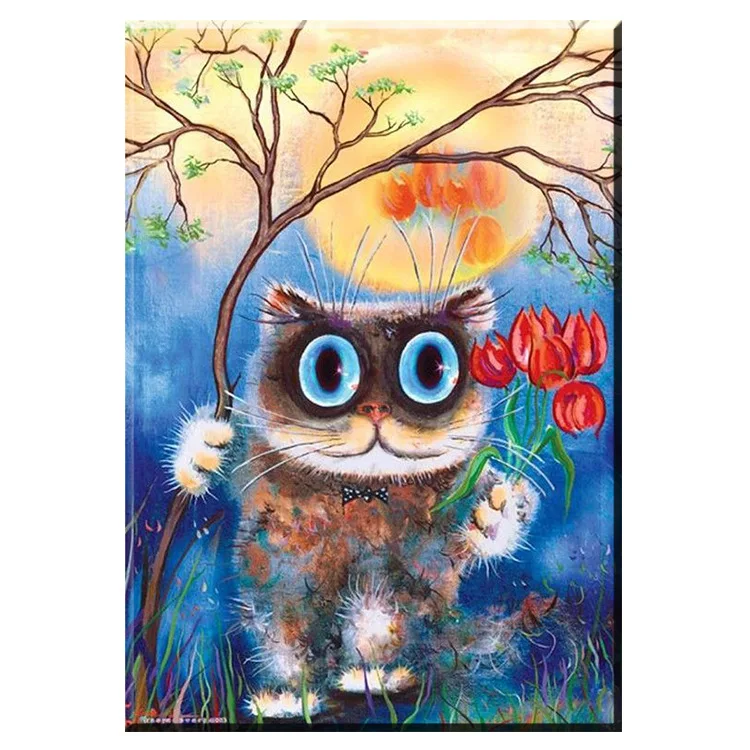 

Cross Border Digital Oil Painting DIY Handmade Painting AliExpress Supply of Goods Amazon a Generation of Fat with Frame Decorat