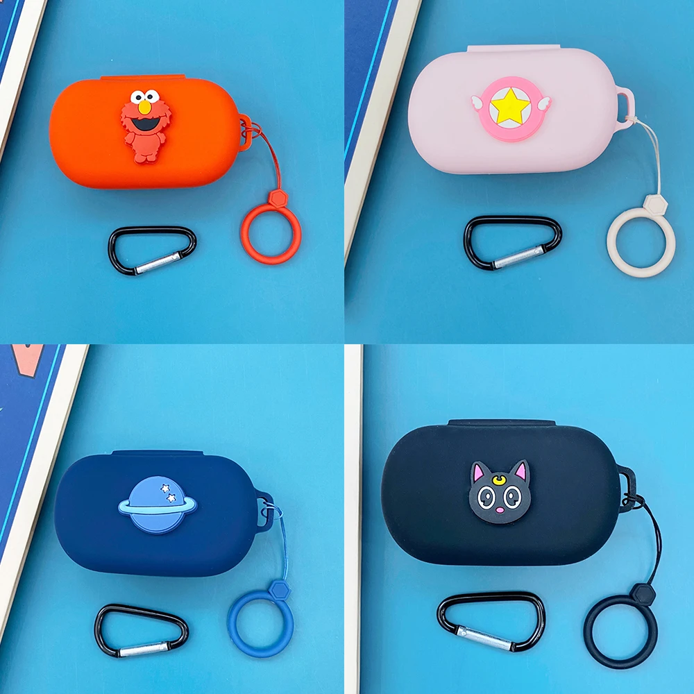

Cute Cartoon Earphone Cover for Bose Sport Earbuds Case TWS Bluetooth Earbuds Case Wireless Headphone Box Headset Accessories