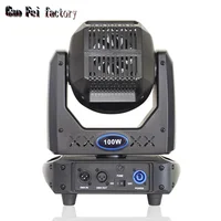2In1 Flight Case With DJ Lights Moving Head LED 100W Lyre Spot Light 14Gobos 7Colors And 5 Face Prism For Stage Party Disco DJ 2