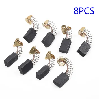 

8Pcs Angle Grinder Motor Carbon Brushes Replacement Part For Power Tool Brand New And High Quality